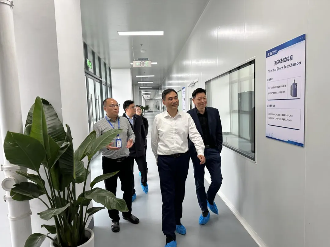 合肥產(chǎn)投集團董事長江鑫調(diào)研鈞聯(lián)電子